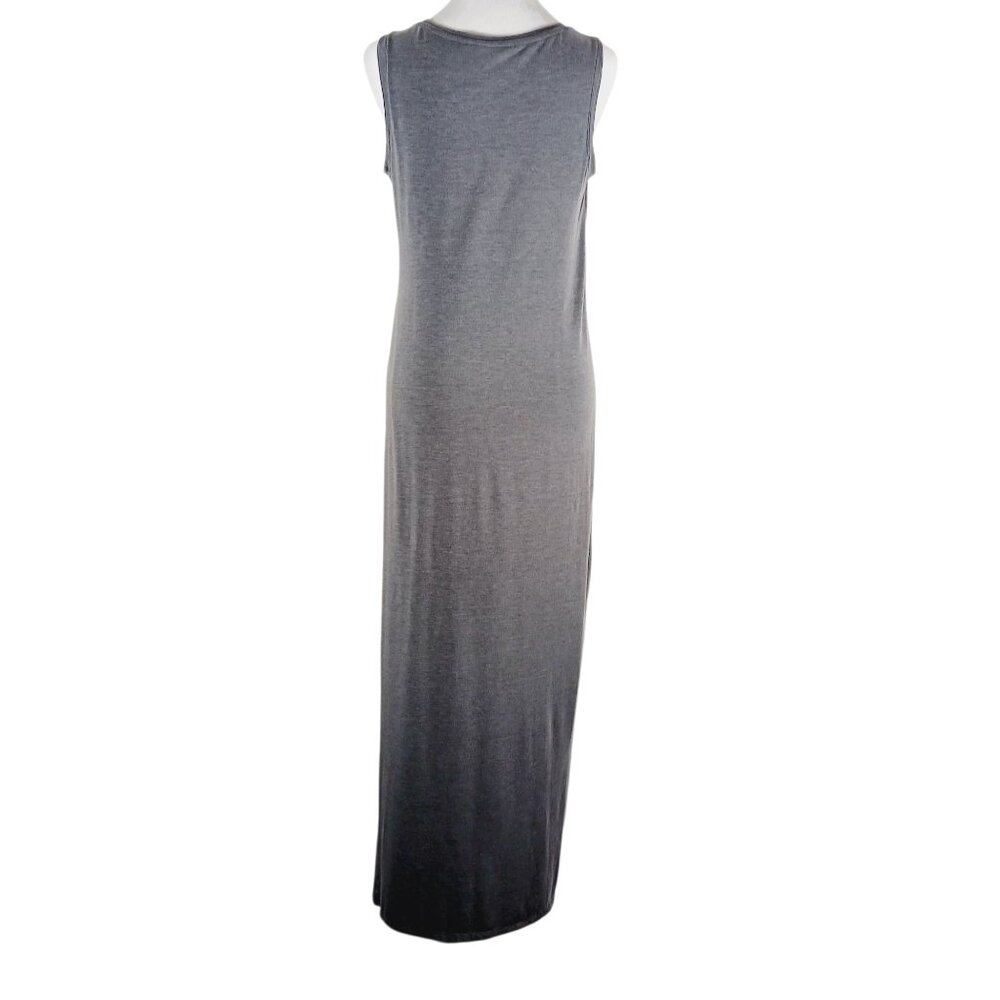 Athleta Gaia Maxi Tank Dress W/ Attached Mini, Side Slit, Small, Gray, Travel - Picture 5 of 15
